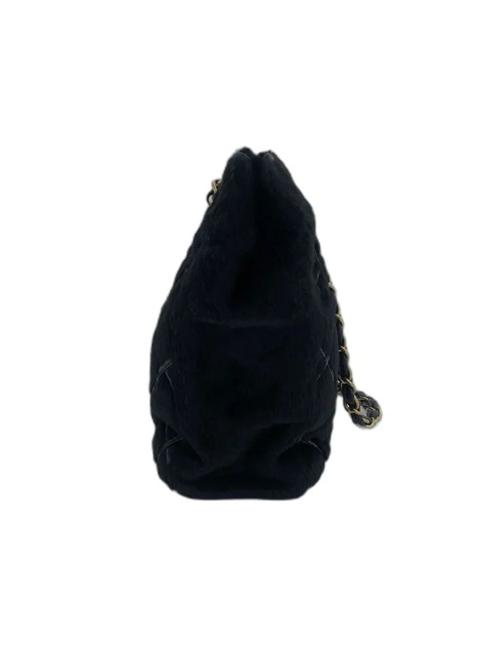 Chanel Tote Bag Quilted Black